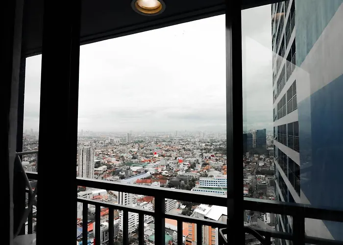 Apartment Smart Cozy Air Residences Makati 4125 *